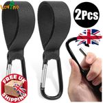 Heavy Duty Buggy Strap Carabiner Clips Secure Pram Bag Hook for walkers,strolers