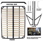 Ottoman Gas Lift Storage Kits Full Set Bed Rrame Only ALL SIZE 3FT 4FT 5FT 6FT )