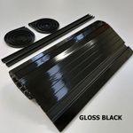 Tambour Door ( Roller Door ) Campervan Motorhome Quality GLOSS BLACK finish