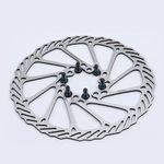 2PCS Bike MTB 160/180mm Rotors Disc Bike Brake Steel Rotor 6 bolts Road for Avid