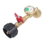 Safe Propane Refilling Switch Control Valve for Air Leakage Prevention