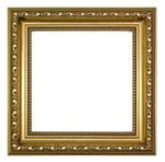 Ornate Shabby Chic Picture / photo frame poster frame Instagram Square - Gold