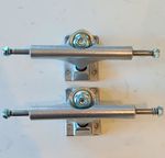 ACE 44 Classic 8.5" Skateboard Trucks Pair Silver