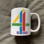 Retro Channel 4 Television OG 1982 1980s TV Logo Mug 11oz 325ml