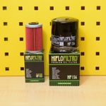 Oil Filter HF155 HF156 for: Oil Filter Set KTM 640 LC4 620 LC4 Duke Supermoto 400 EGS