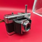 Vintage Voigtländer Vitessa L 35mm Rangefinder Camera In Brown Leather Case