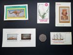 Scottish Islands  Philatelic Leasing Stamps 1982  x 5  Staffa, Grunay, Eynhallow