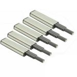 5/10/20x Push To Open System Damper Catch for Buffer Door Cabinets Drawer Hinges