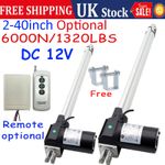 12V DC Heavy Duty 6000N Linear Actuator Electric Linear Motor 50-1000mm 