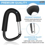 Buggy Pram Pushchair Stroller Clip Hook Shopping Bag Carrier Holder Carabiner