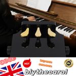 Piano Pedal Extender Piano-assisted Children's Piano Auxiliary 3 Pedal Black