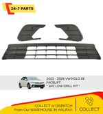 2022 - 2026 VOLKSWAGEN VW POLO SE MATCH FACELIFT FRONT BUMPER LOWER GRILL FOGS