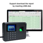 T- Intelligent Biometric Fingerprint Password Attendance Machine Employee