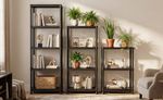 Plastic Shelf Storage Shelves 3/4/5 Tier Garage Shelving Racking Shelf Storage