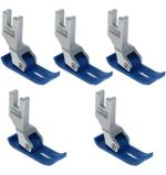5x MT-18 Teflon Presser Foot Sewing Machine Non Stick Juki Brother Pfaff