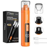 IREDOON Dog Nail Grinder 3-Speed Quiet Electric All Dog Sizes - Random Colour