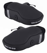 Motorcycle & Scooter Hand Cover Muffs-Oxford Courier Neoprene Fleece Thermal