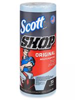 Blue Scott Shop Original 55 Towels Roll Multipurpose Car Oil Cleaning Cloth Wipe