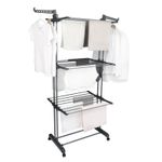 4 Tier Foldable Clothes Airer Rack Indoor Outdoor Dryer Laundry Dry Rail Hanger
