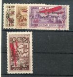 Grand Lebanon 1926 Yvert PA 17-20 * SET FLIGHT €40 (F0533