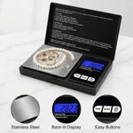 0.01G-500G DIGITAL WEIGHING SCALES POCKET GRAMS SMALL KITCHEN GOLD JEWELLERY