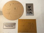 The Carl Sagan Collection: Voyager Golden record, Pioneer 10/11 & LAGEOS plaques
