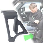Easy reach seatbelt retainer holder clip for Land Rover New Defender 90 L663 LH