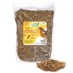 Dried Calciworms Refill Bag 5ltr, 10ltr | Wild Bird Food, Mealworm Replacement