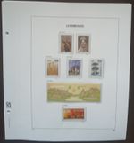  2010-2013 Luxembourg Super Collection On 21 Davo Hingless Pages