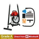 Einhell Wet Dry Vacuum Cleaner 20L TC-VC 1820 S Filter Refurb GRADE A