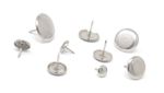 Metal Chair Glides - Nail On Furniture Feet - Many Sizes - German Made