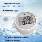 Swimming Pool Thermometer- Ice Bath Wild Swimming Water Temperature LED Digital
