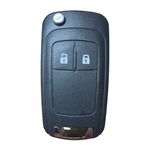 RFC 2 button flip key case for Vauxhall Opel Corsa E 2014 - 2018 remote fob