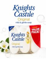 Knights Castile Original Soap Bars 3x90g 3 Pack / 6 Pack / 9 Pack Value pack