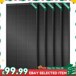 300W 12V Mono Solar Panel Caravan RV Off Gird Battery Charging Power Boat