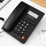 Caller ID Display Telephone Hands Free Calling Corded Landline Phone Desktop UK
