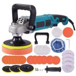 5" 7"Electric 6 Speed Rotary Car Polisher Buffer Sander Polishing machine1600W