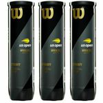 WILSON US OPEN EXTRA DUTY 2 DOZEN 24 BALLS.FREE POST UK.6 tubes of 4