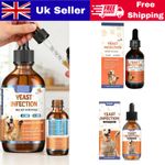 Yeast Infection Treatment for Dogs - Natural Remedy Itchy Skin & Ear Relief 60ml