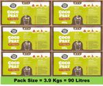 Coco Coir ORGANIC Soil Coconut Compost Substrate Plant PEAT FREE  4 KG 90 Litres