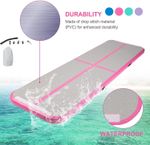 2/3/4/5/6m Gymnastics Mat Airtracks Inflatable Air Track Tumbling Floor Yoga Gym