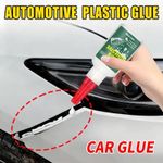 Automotive Plastic Adhesive - Car Bumper Repair, Strong Bond, Flexible, Easy to 
