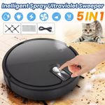 Smart Robot Vacuum Cleaner Automatic Floor Sweeper Carpet Clean Rechargeable UK