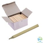 HB HALF PENCILS School GOLF Games Mini Pencil Wood Small POCKET SIZE Hexagon UK