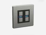 Smart Dimmer (2 Gang)COLOUR – Stainless Steel