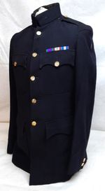No1 Jacket British Blues Tunic Ofc RDG Buttons Vintage