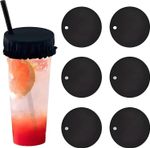 6-Pack Drink Covers anti Spike, anti Spike Drink Cover Scrunchie for Drink Prote