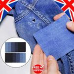 10PCS Iron On Denim Patches Jeans Fabric Repair Patches Clothes Mending Stickers