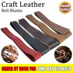 Buffalo Leather Belt Strap 3mm Thick, 1550mm Long, 12–100mm Width - Belts Leads