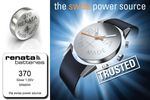 Renata Watch Battery 370 (SR927SW)- Swiss - x1 x2 x3 x4 x5 x10 x25 x50 x100
